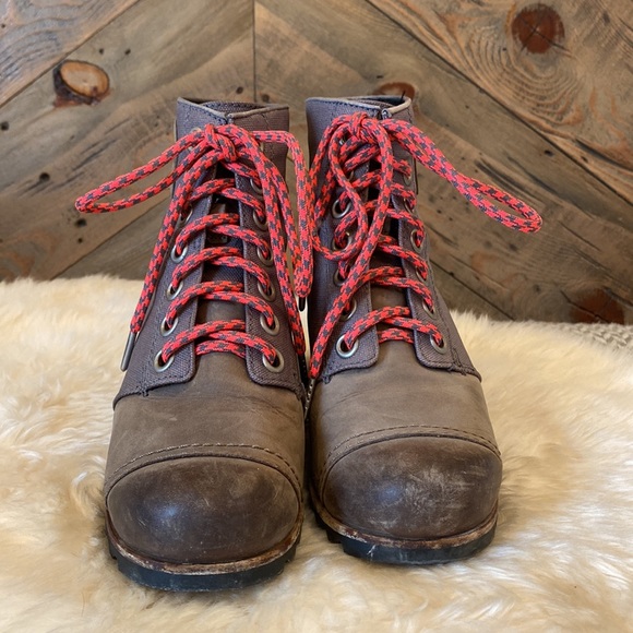 Sorel 1964 PDX Wedge Boot Lace Up 7.5 - Picture 4 of 12